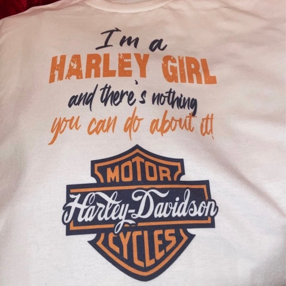 - I'M  A HARLEY GIRL TEE'S - Picture 4 of 8